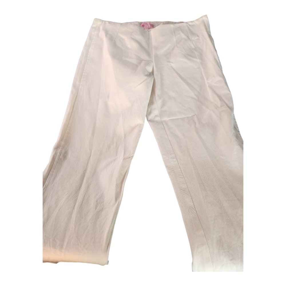 Lily Pultizer White crop pants